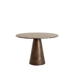 DINING TABLE YNZ MARBLE BROWN 100 